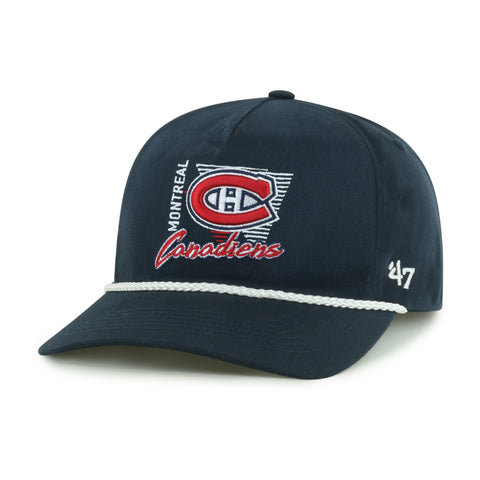 '47 NHL Montreal Canadiens Splint Hitch Adjustable Snapback Cap - Navy