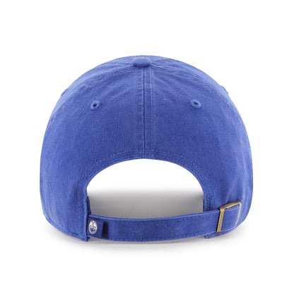 Edmonton Oilers '47 NHL Blue Clean Up Adjustable Cap