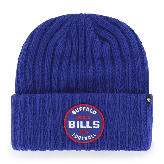 '47 NFL Buffalo Bills Ribbed Snowdrift Cuff Knit Beanie - Blue