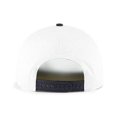 47 NCAA Michigan Wolverines Prime Play Hitch Adjustable Snapback Hat - White/Navy