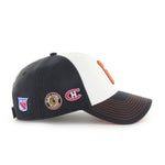 47 NHL Original 6 Scatter MVP Adjustable Hat - Black/White