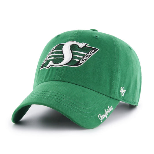 '47 CFL Women's Saskatchewan Roughriders Miata Clean Up Adjustable Hat - Green