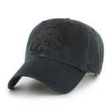47 CFL Hamilton Tiger-Cats Clean Up Adjustable Cap - Black on Black