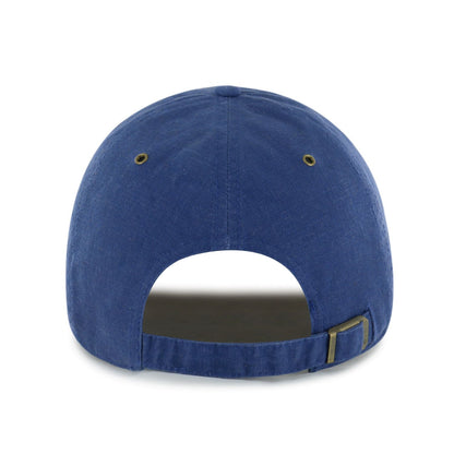 47 NHL Toronto Maple Leafs Windham Suede Clean Up Adjustable Hat - Blue/Brown