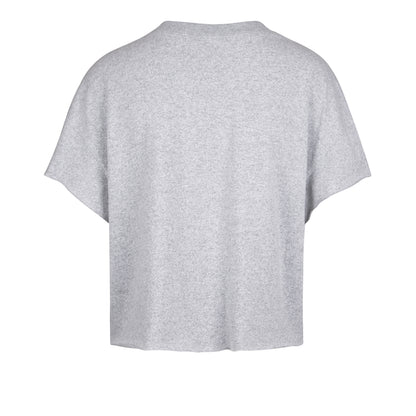47 Womens NBA Toronto Banners Oversized Notch Neck Tee - Gray