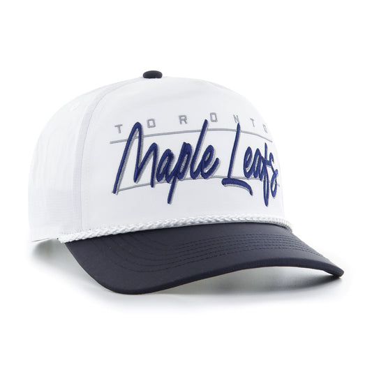 '47 NHL Toronto Maple Leafs Condor TT Adjustable Hitch Hat - White/Black