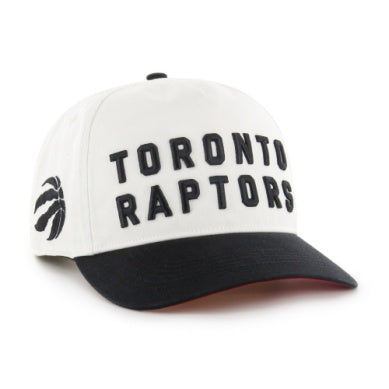 '47 NBA Toronto Raptors Double Header Script Shot Hitch - Black/White