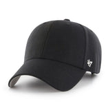 47 Classic Black MVP Adjustable Cap - Blank