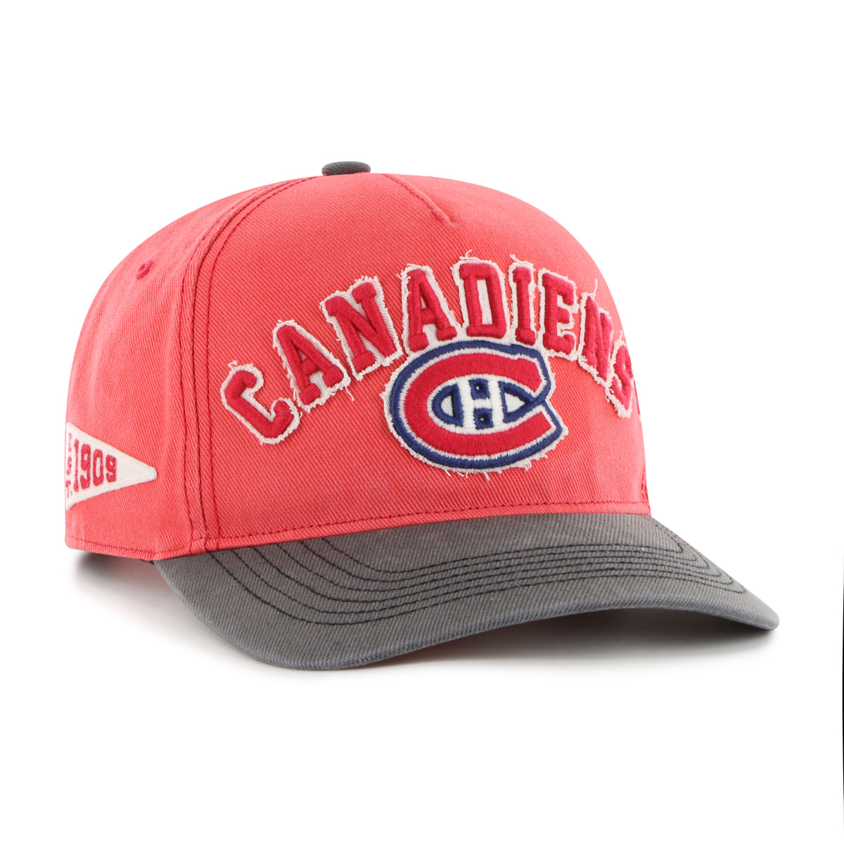 '47 NHL Montreal Canadiens Calderwood Hitch RF Adjustable Snapback - Red/Black
