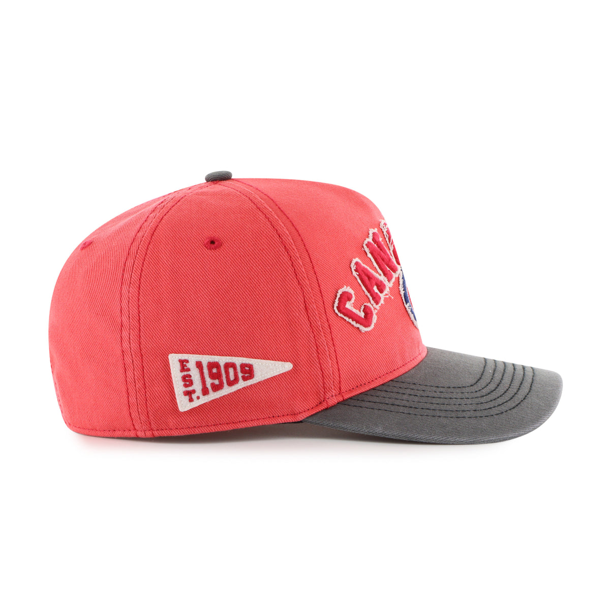 '47 NHL Montreal Canadiens Calderwood Hitch RF Adjustable Snapback - Red/Black