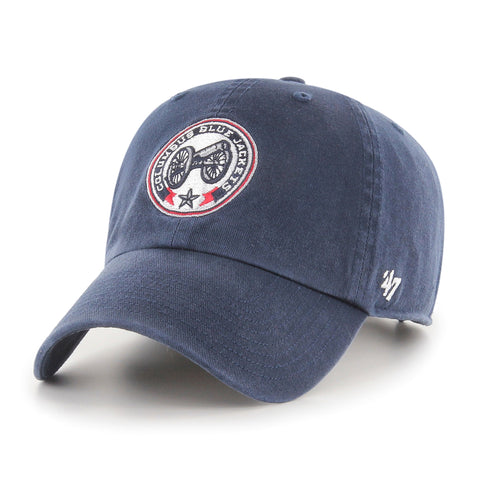 Columbus Blue Jackets '47 NHL Alternative Blue Clean Up Adjustable Cap
