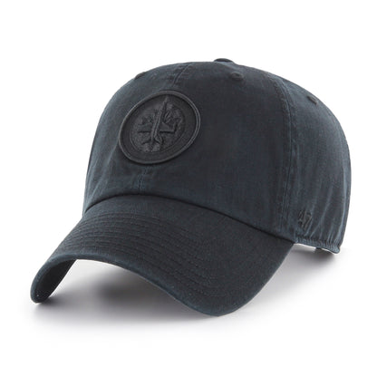 47 NHL Winnipeg Jets Black on Black Clean Up