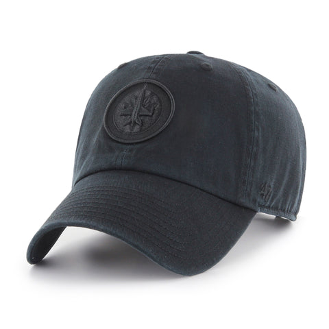 47 NHL Winnipeg Jets Black on Black Clean Up