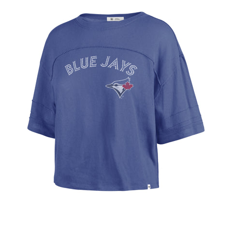 Toronto Blue Jays Stevie Premier Wordmark 47 Sporty Crop top Tee