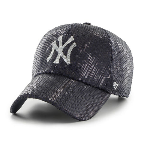 '47 MLB New York Yankees Dazzle Trucker Adjustable Hat - Black