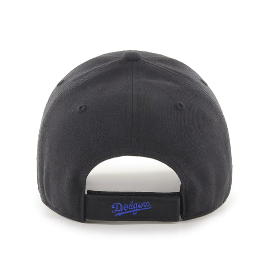47 MLB Los Angeles Dodgers MVP Adjustable Cap - Black / Blue