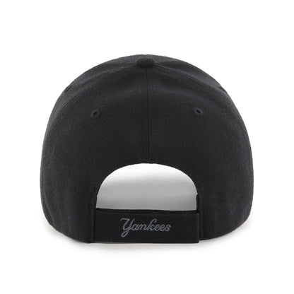 47 MLB New York Yankees MVP Adjustable Hat - Black/Grey