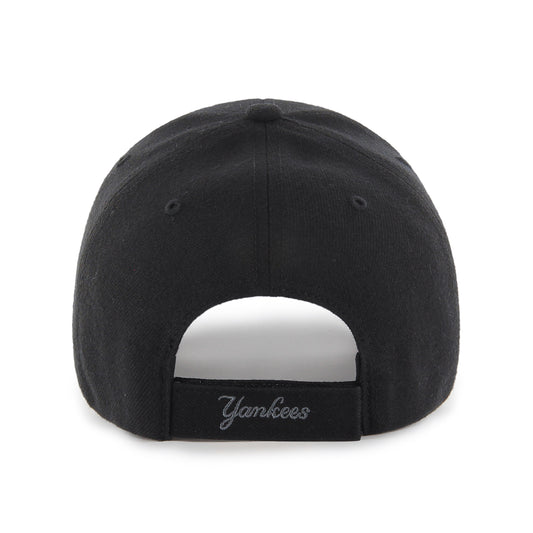 47 MLB New York Yankees MVP Adjustable Hat - Black/Grey