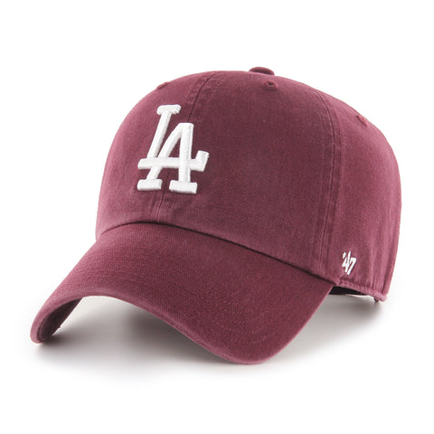 47 MLB Los Angeles Dodgers MVP Adjustable Cap - Maroon