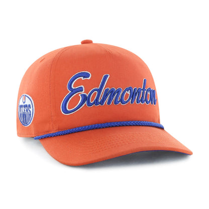 47 NHL Edmonton Oilers Overhand Hitch Adjustable Hat - Orange