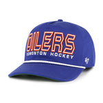 47 NHL Edmonton Oilers Byline Hitch Snapback - Blue