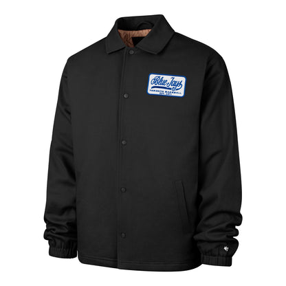 47 MLB Toronto Blue Jays Retread Coaches Jacket - Black