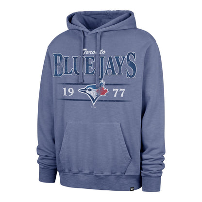 47 MLB Toronto Blue Jays Reclaimed Slub French Terry Hoodie - Blue