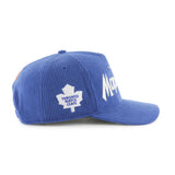 47 NHL Toronto Maple Leafs Crosstown Cord Hitch Snapback Hat - Blue