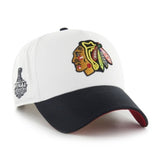 '47 NHL Chicago Blackhawks DT Sure Shot MVP Whiteout Snapback - White