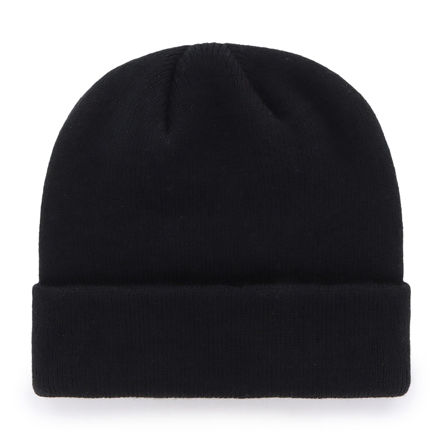47 NCAA Wisconsin Badgers Raised Cuff Knit Hat - Black