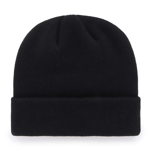 47 NCAA Wisconsin Badgers Raised Cuff Knit Hat - Black
