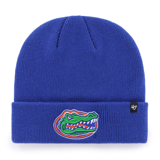 47 NCAA Florida Gators Raised Cuff Knit Hat - Blue