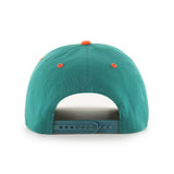 '47 NFL Miami Dolphins Super Hitch Adjustable Snapback Hat - Green  / Orange