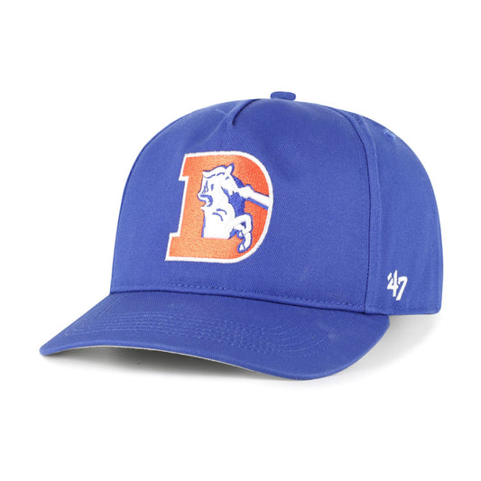 '47 NFL Denver Broncos Hitch RF Legacy Snapback Adjustable Hat - Blue