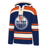 Edmonton Oilers Lacer Hoodie - Blue and Orange