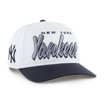 47 Hitch MLB New York Yankees Drop Shadow Adjustable Cap - White/Navy