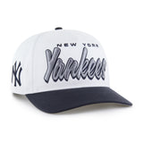 47 Hitch MLB New York Yankees Drop Shadow Adjustable Cap - White/Navy