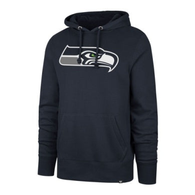 47 NFL Seattle Seahawks Imprint Headline Hoodie - Navy