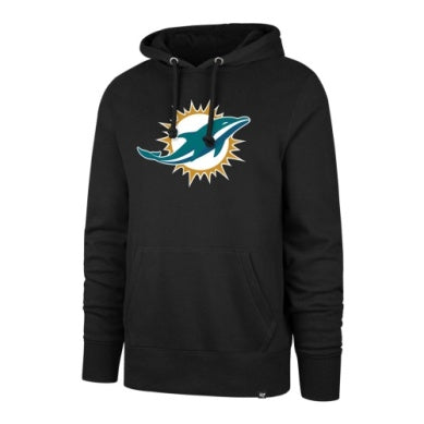 47 NFL Miami Dolphins Imprint Headline Hoodie - Black