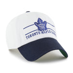 47 NHL Toronto Maple Leafs Double Header Adjustable Cap - White/Navy