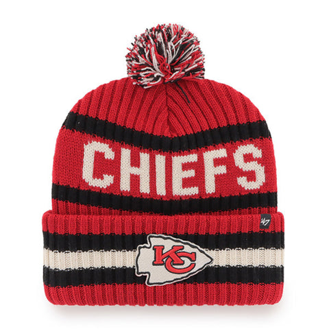 '47 NFL Kansas City Chiefs Berring Cuff Knit - Red