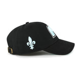 '47 MLB Montreal Expos Black Mint Double Under Clean Up Adjustable Hat - Black