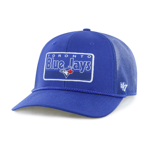 '47 MLB Toronto Blue Jays Mainline Rope Trucker Snapback Cap - Blue