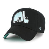 '47 MLB Montreal Expos Black Mint Double Under Clean Up Adjustable Hat - Black