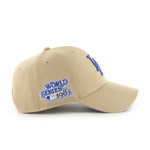 '47 MLB Los Angeles Dodgers 1981 World Series Sure Shot Snapback Hat - Khaki