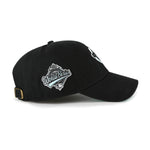 '47 MLB Toronto Blue Jays Black Mint Double Under Clean Up Adjustable Hat - Black