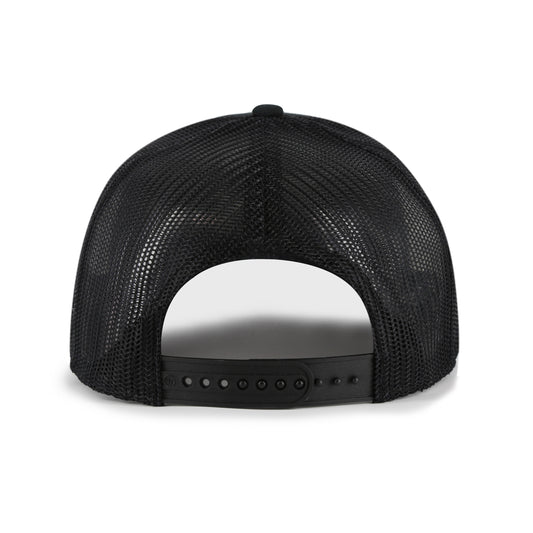 '47 NHL Vancouver Canucks Roadway Trucker Snapback Hat - Black