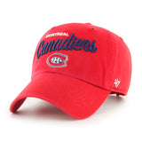 Montreal Canadiens '47 NHL Phoebe Red Clean Up Adjustable Cap - Womens