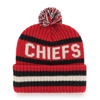 '47 NFL Kansas City Chiefs Berring Cuff Knit - Red