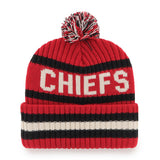 '47 NFL Kansas City Chiefs Berring Cuff Knit - Red